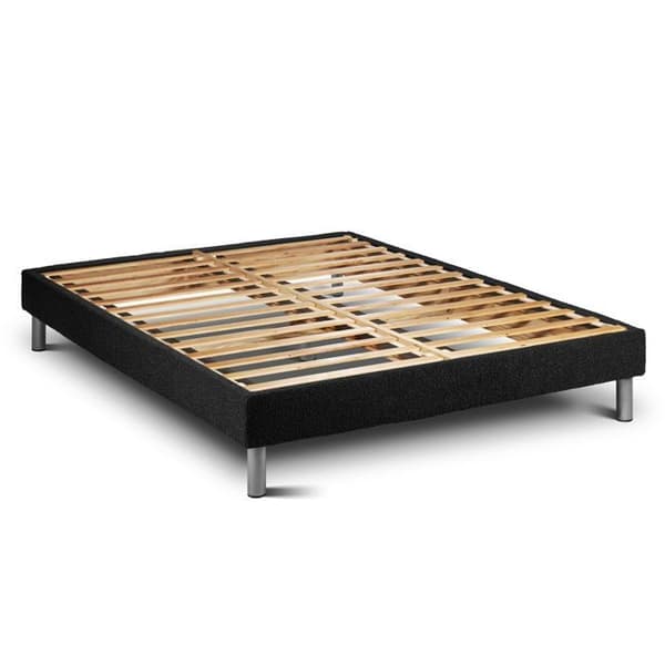 Sengestel KIT VITAL'SOM Sort 140 x 200 cm