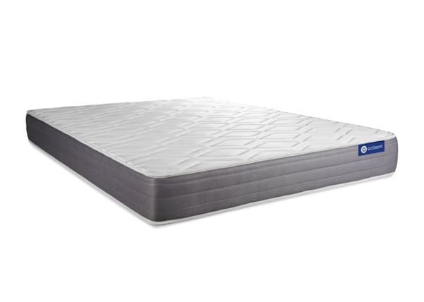 Madrass- och boxspringset 130x210 cm - Actimemo Dream - Boxspringkit Grå