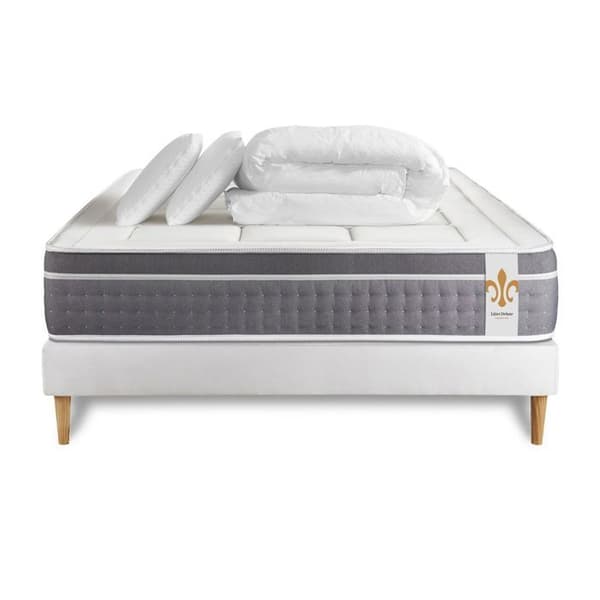 Pack Trente 140 x 190 cm sängsats Vit