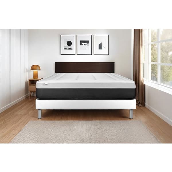 Madrass 100x220 cm Pocketfjedre og Memory Foam - Vital Form