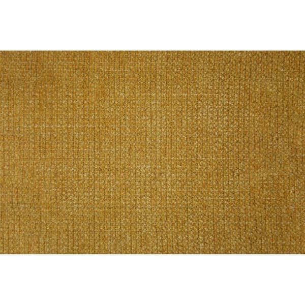 Säng - Massivträ - tyglinjer - Gul - 150x190cm