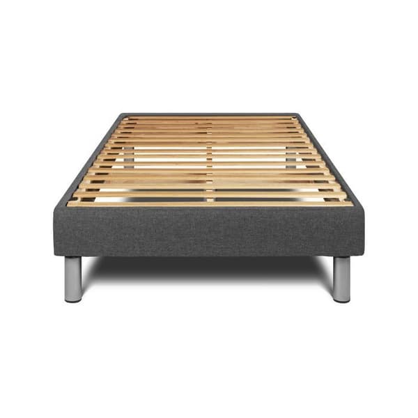 Sengemadras og Sengebund 90x200 cm - Grå Sengebund (i kit) - Vitalspring Grå
