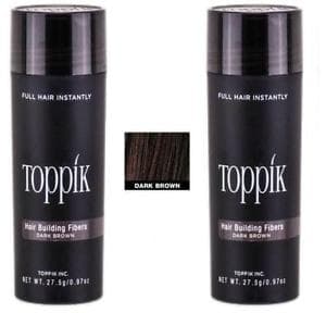 2x Toppik Large - 27,5g - Dark Brown