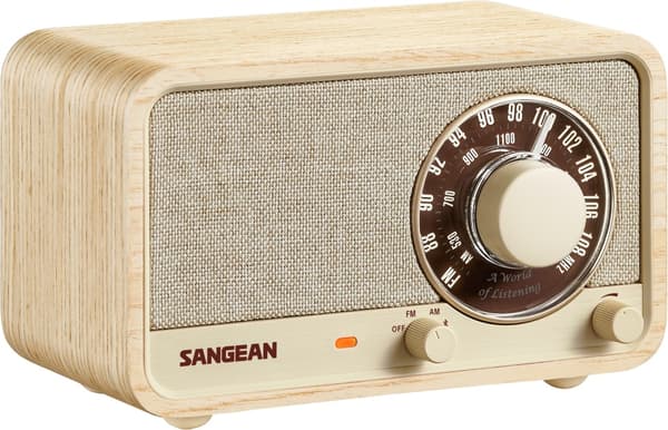 Sangean WR8 White Oak Bluetoot
