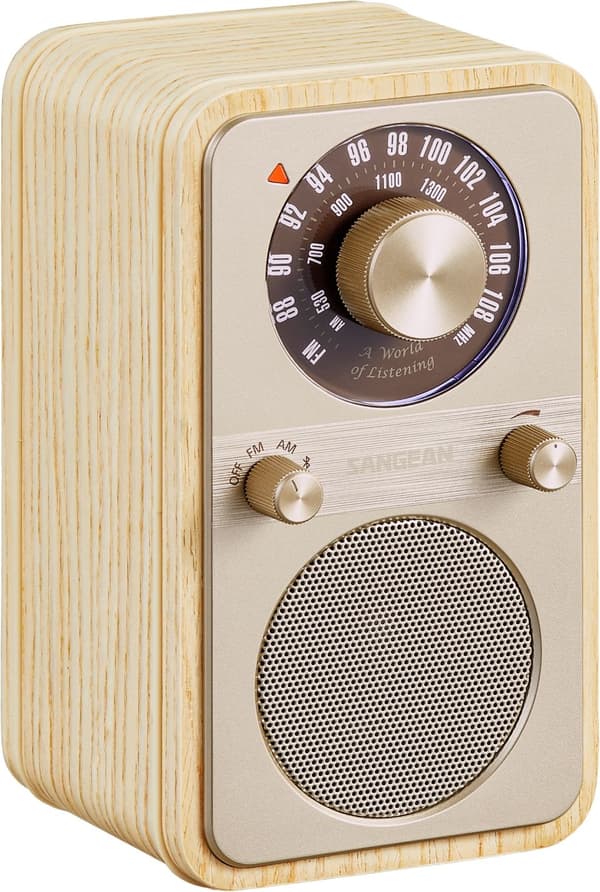 Sangean WR9 Vit ek Bluetooth