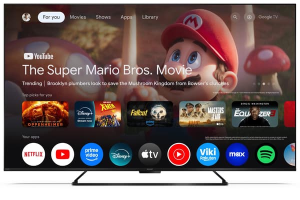 Sharp 50tum 4K Google QLED