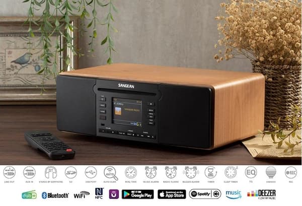Sangean Micro anl WIFI Bluetoo