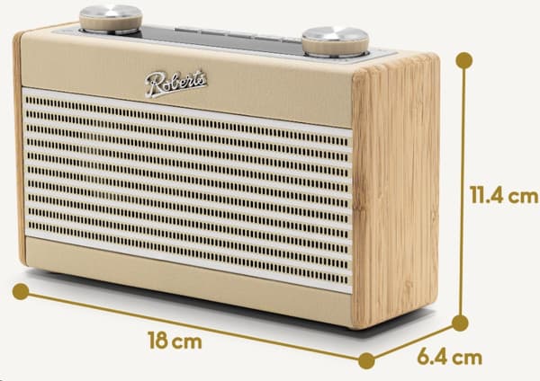 Roberts Radio Rambler Cream