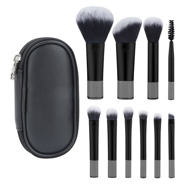 Technique PRO Petite Glow Brush Rejsesæt - Sort