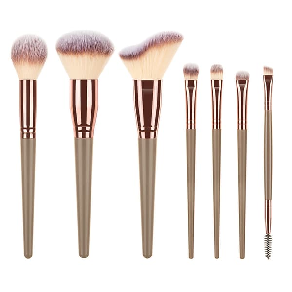 Technique PRO Chamois Makeup Børstesæt - 7 professionelle makeupbørster