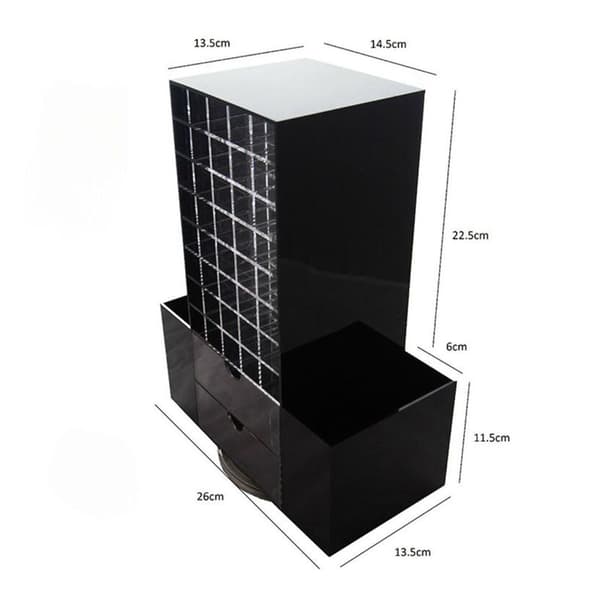 UNIQ Roterende læbestift og makeup organizer