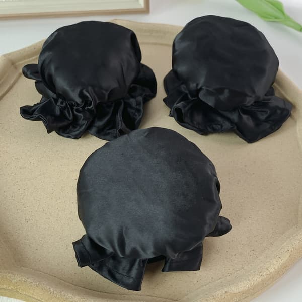 SOHO Heatless Flexi Rod Buns Sæt (3-pak) - Sort