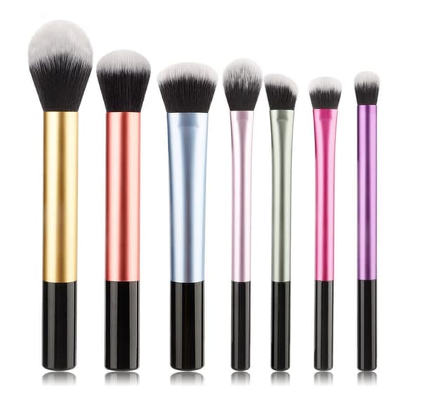 Technique PRO Rainbow Pastel Makeup Brush Set - 7 kpl