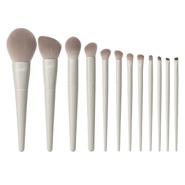 Technique PRO Cloud Makeupborstset – 12 makeupborstar med cup-etui