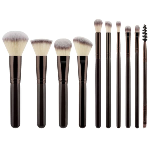 Technique PRO Coffee Crush Makeupbørster Sæt - 10 stk