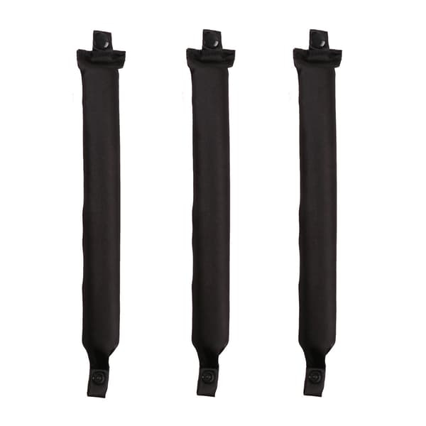 SOHO Heatless Flexi Rod Buns Sæt (3-pak) - Sort