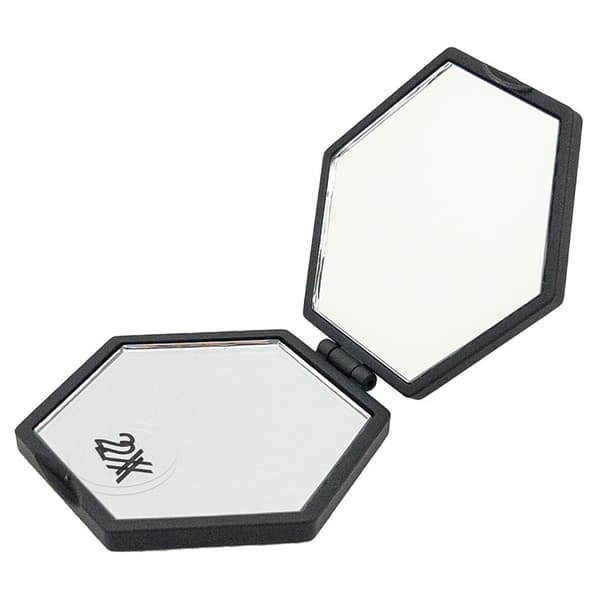UNIQ Mini Compact Hexagon Taskupeili - Musta
