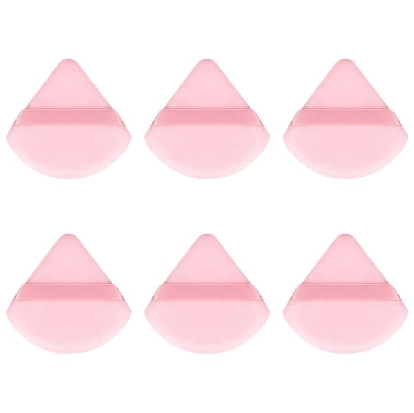 Technique PRO Trekantede Pudderputer til Sminke - 6-pakning