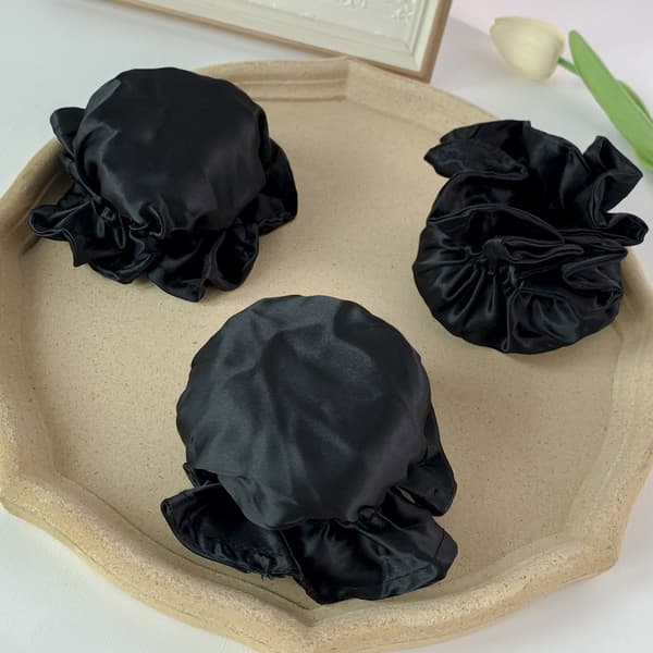SOHO Heatless Flexi Rod Buns Sæt (3-pak) - Sort