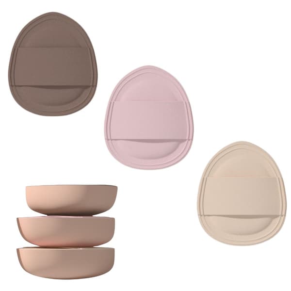 Technique PRO Trio Marshmallow Thumb Makeup Puffs 3-pack