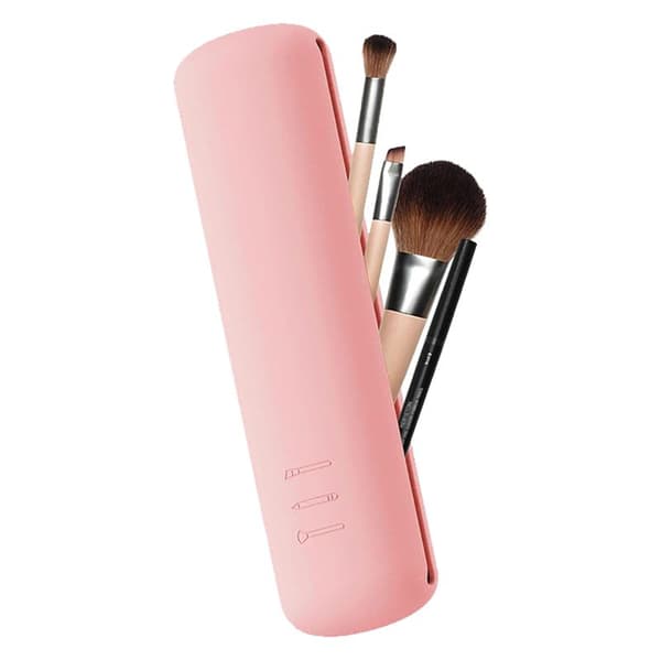 Technique PRO Silikon Reiseetui til Makeupkoster - Rosa