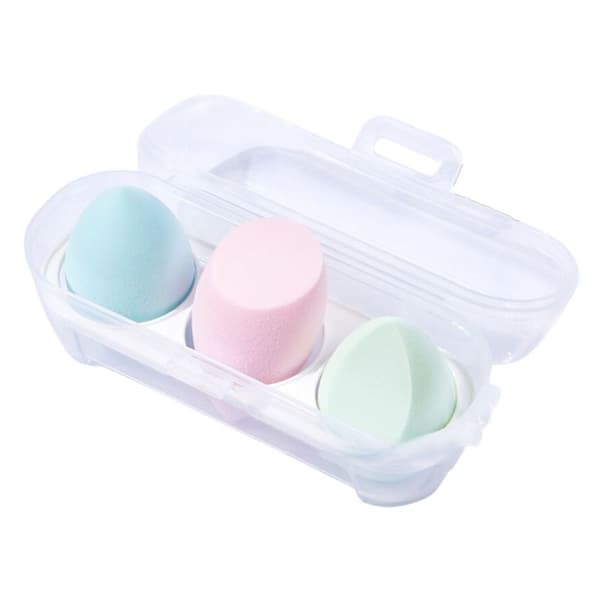 Technique PRO Essential Makeup Sponges Pastel Edition - 3-pak makeupsvampe