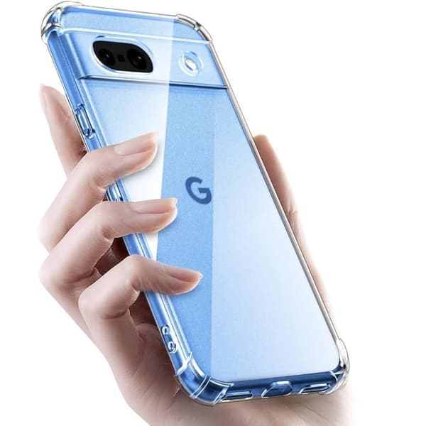 Fodral - Phonillico - Google Pixel 8a - Stötsäker - Mjukt TPU - Transparent