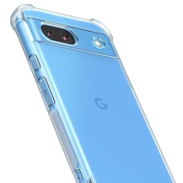 Fodral - Phonillico - Google Pixel 8a - Stötsäker - Mjukt TPU - Transparent