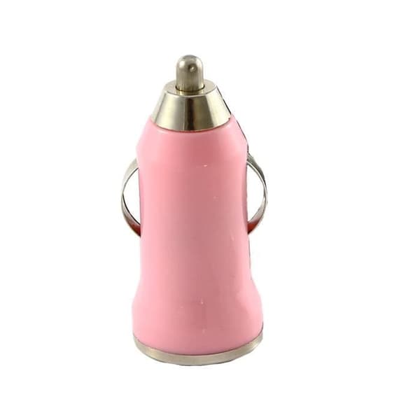 [Kompatibel Samsung Galaxy NOTE 1 - NOTE 2 - NOTE 3LITE - NOTE 4] Kabel USB 1 Meter + Biladapter Rosa [Phonillico®]