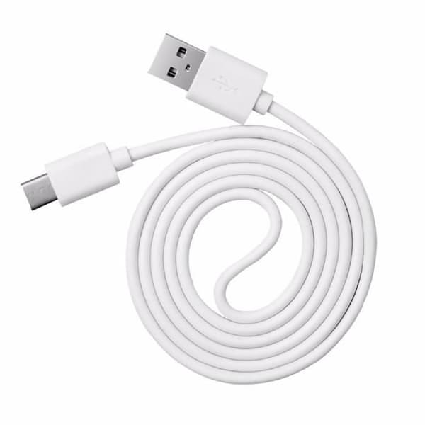 USB-C-kabel för Xiaomi REDMI NOTE 9 - NOTE 9 PRO - NOTE 10 - NOTE 10 PRO - USB-C laddningskabel Vit 1 Meter Phonillico®