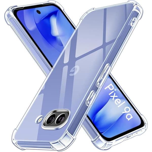 Fodral - Phonillico® - Google Pixel 9a - Stötsäker - Flexibel - Transparent