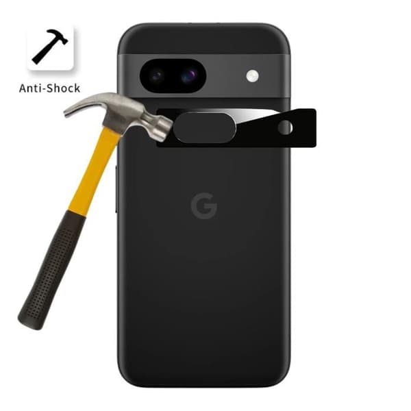 Skärmskydd - Phonillico - Google Pixel 8a - Paket 2 - Härdat Glas - Represistent