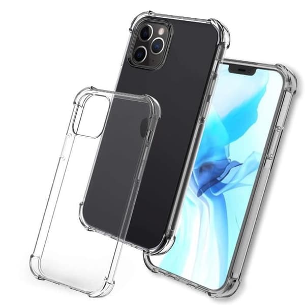 Coque Antichock Silikon Transparent för iPhone 12 PRO MAX (6,7") Phonillico®