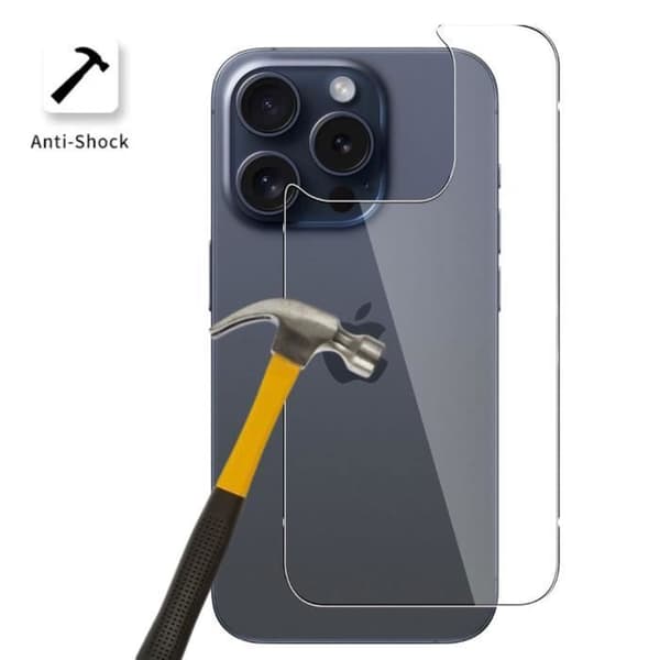 Skyddsglas - Phonillico - iPhone 14 PRO - 4-pack - Härdat glas - Rep resistant