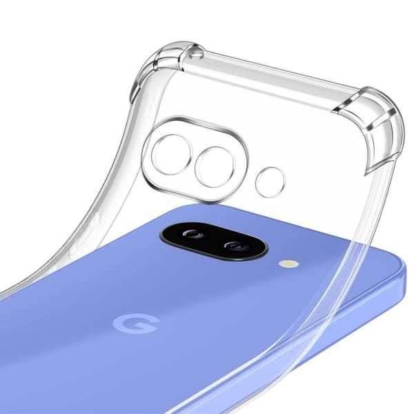 Coque för Google Pixel 9a - Stötsäker TPU-skydd Transparent Phonillico®