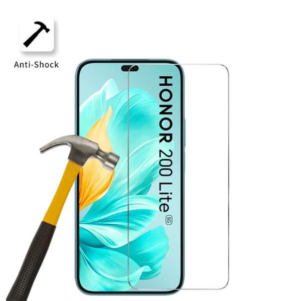 Filmgalleri - Phonillico - Honor 200 Lite 5G - 4-pack - Scratchresistent - Transparent
