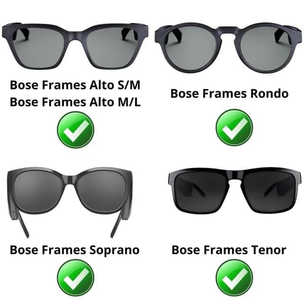 Laddare Sektor 12W Kompatibel med Bose Frames Alto/Frames Rondo/Frames Soprano/Frames Tenor Phonillico®
