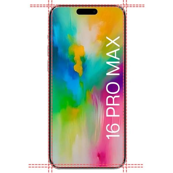 Filmm för iPhone 16 PRO MAX [Pack 4] Skyddsglas Phonillico®