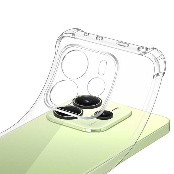 Fodral - Phonillico® - Xiaomi Redmi Note 14 4G - Stötsäker - Flexibel - Transparent
