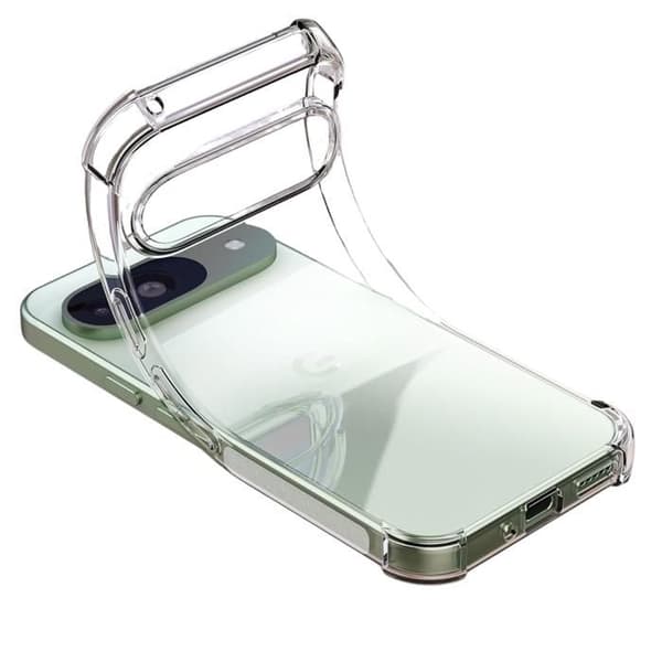 Skyddsfodral för Google Pixel 9 / Pixel 9 Pro - Stötsäker Transparent TPU-skydd Phonillico®