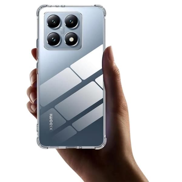 Fodral - Phonillico® - Xiaomi 14T PRO - Stötsäker - Flexibel - Transparent