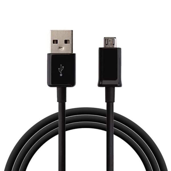 [Kompatibel Samsung Galaxy NOTE 1 - NOTE 2 - NOTE 3LITE - NOTE 4] USB-kabel 1 Meter + Svart billaddare [Phonillico®]