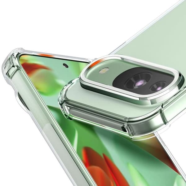 Skyddsfodral för Google Pixel 9 / Pixel 9 Pro - Stötsäker Transparent TPU-skydd Phonillico®