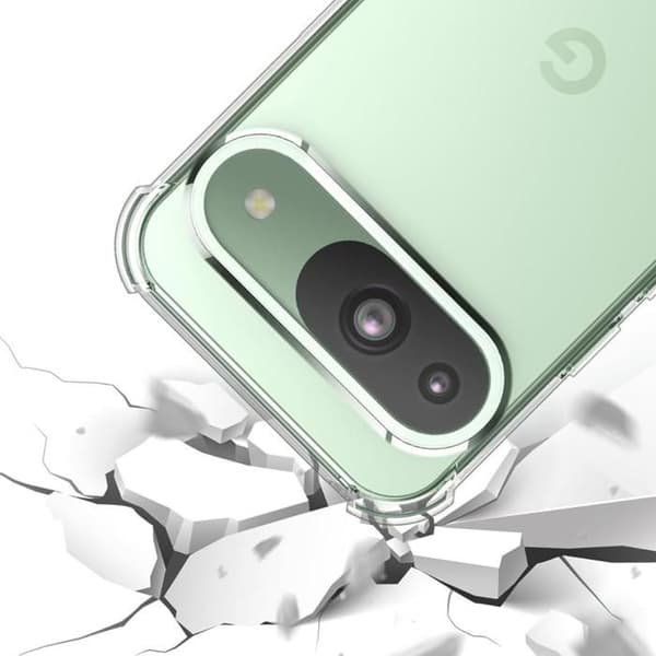 Skyddsfodral för Google Pixel 9 / Pixel 9 Pro - Stötsäker Transparent TPU-skydd Phonillico®
