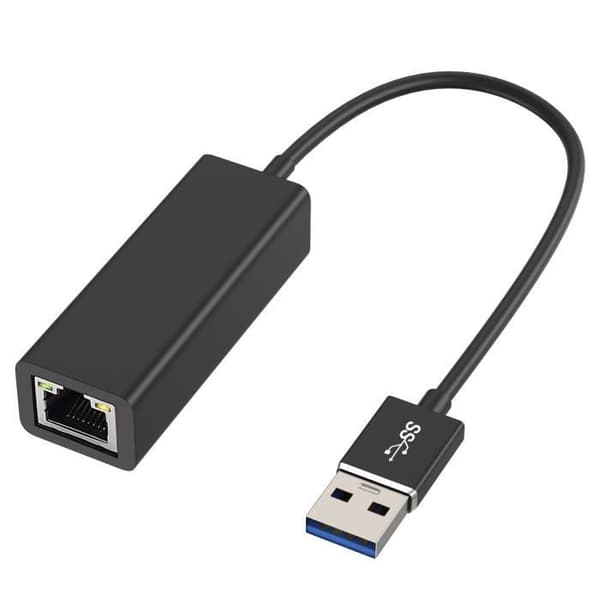 USB till Ethernet-adapter - Ej specificerad - RJ45 - 1000 Mbps - Kompatibel med Windows-Mac-Linux