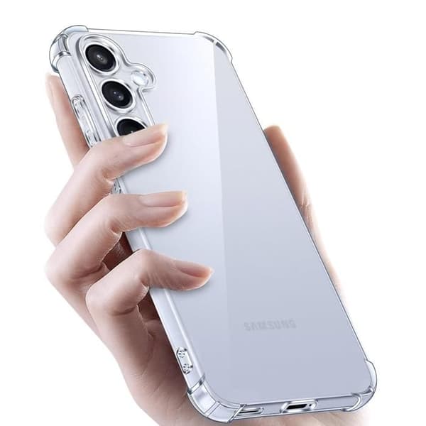 Coque för Samsung Galaxy S25 PLUS - Stötsäker TPU-skydd Transparent Phonillico®