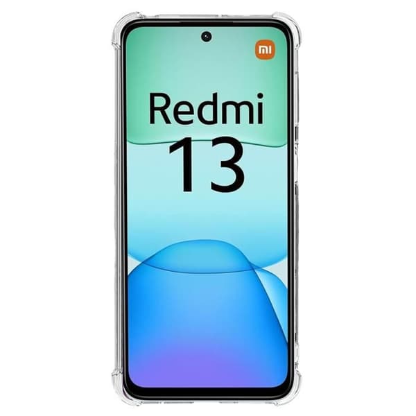 Fodral - Phonillico® - Xiaomi Redmi 13 - Stötsäker - Flexibel - Transparent