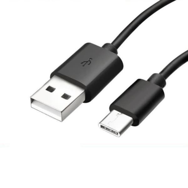 USB-C-kabel för Google Pixel 6 - Google Pixel 6 Pro - USB-C-laddkabelför svart 1 meter Phonillico®