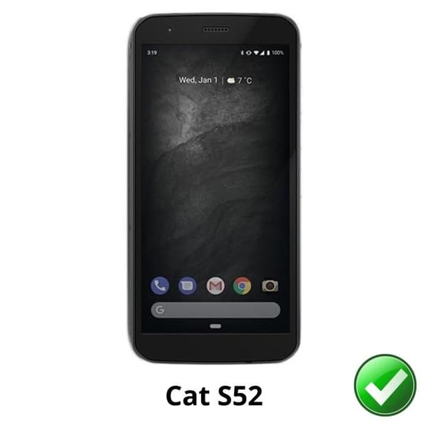 Skärmskydd - Phonillico - Cat S52 - Pack om 2 - Ultra tunn - Repå resistent