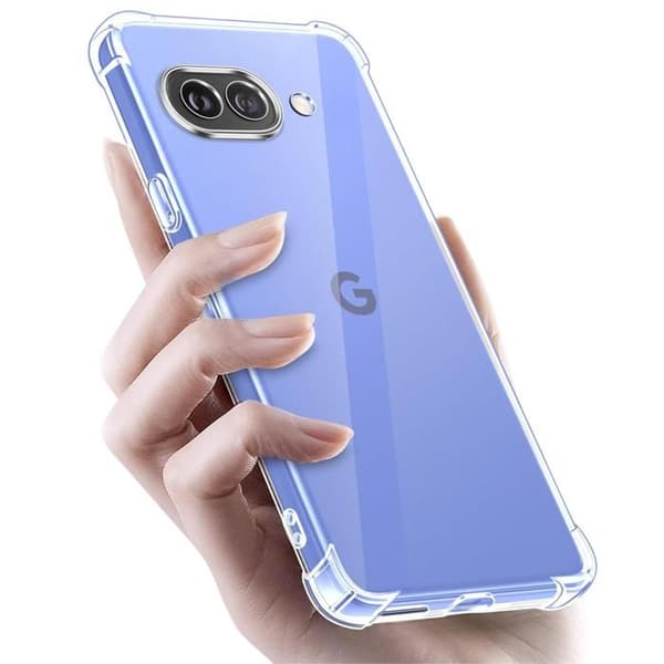 Coque för Google Pixel 9a - Stötsäker TPU-skydd Transparent Phonillico®